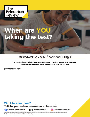 2024-2025 SAT School Days Flyer Thumbnail