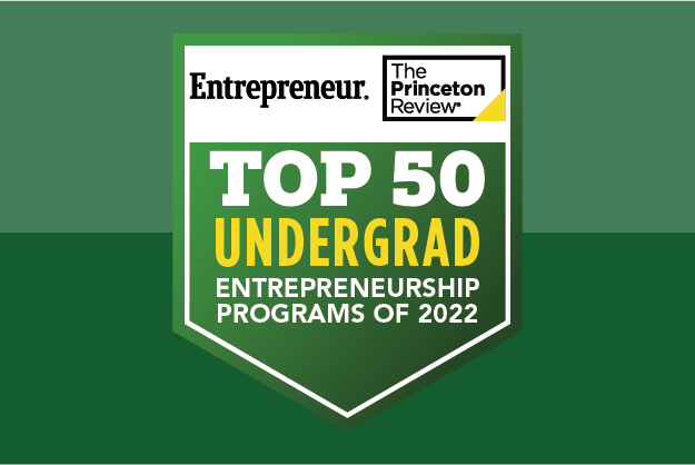 2022: Top Schools for Entrepreneurship Undergraduate