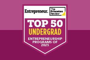 2025: Top Schools for Entrepreneurship Undergraduate