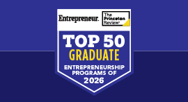 Top Entrepreneurship 2026 seal