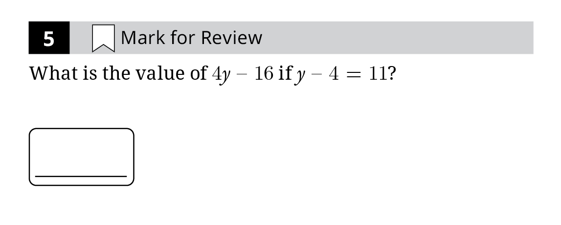 sample sat question 5
