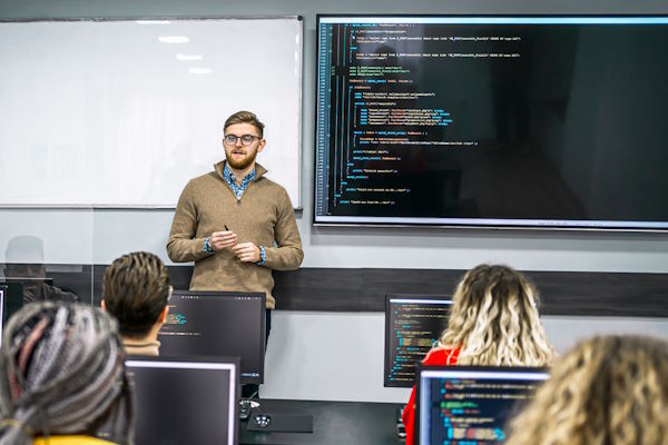 Bootcamp Teacher in Classroom