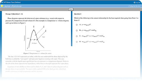 MCAT practice test img