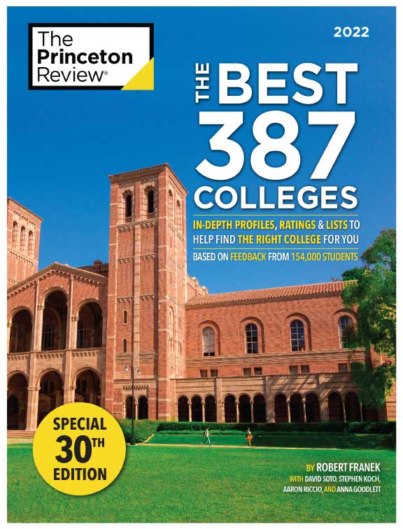 The Best 387 Colleges: 2022 Edition Book Cover