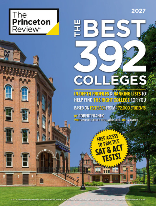 The Best 392 Colleges: 2027 Edition Book Cover